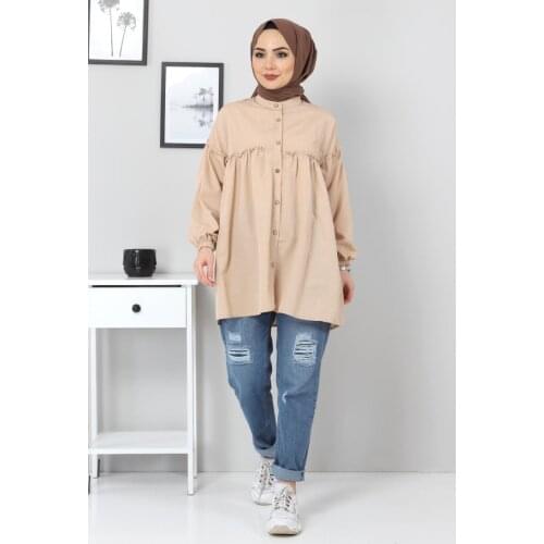 Robalı Tunik TSD1338 Camel