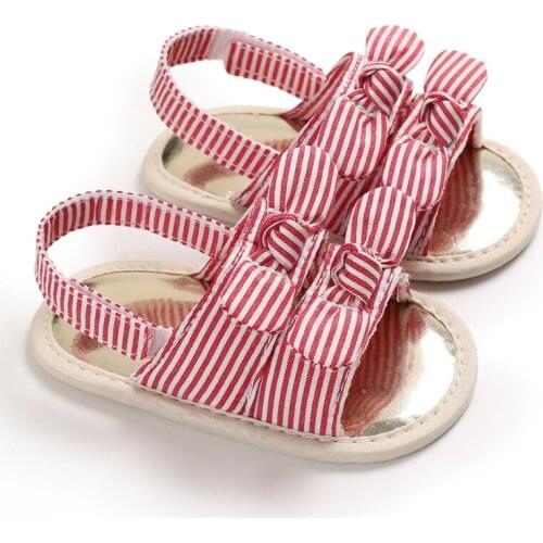 Kids Newborn Baby Velcro Soft Bottom Breathable Hollow Toddler Shoe First Walker Anti Slip Sandals Shoe For Children Comfortable