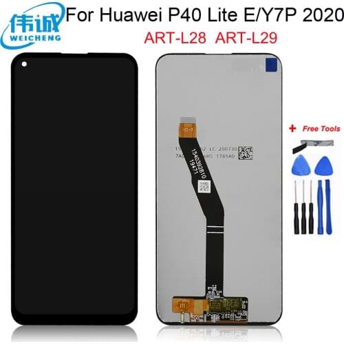 6.39" Original LCD For Huawei P40 lite E LCD Display Touch Screen Digitizer Assembly For Huawei Y7P2020 LCD ART-L28 Display