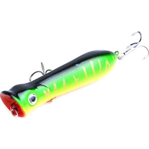 1pcs Popper Wobbler Fishing lure fit Topwater Fishing Lure floating crankbait artificial bait peche poper pop pesca carp pike