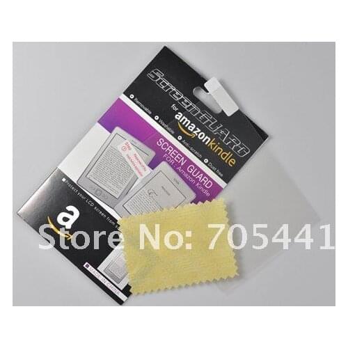 10pcs/lot screen protector for Amazon Kindle 4/5/touch/paperwhite2 with retail package