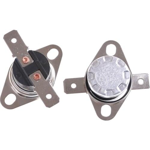 5pcs Normally Open Thermostat Temperature Thermal Control Switch On off NO KSD301 10A 250V DegC 95 Degrees C (N.O.)