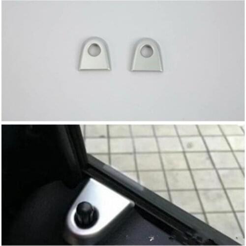 Car Door Lock Pin Knob Cover Decal Trim Sticker ABS Fit For Mercedes Benz VITO 2017 Car Styling