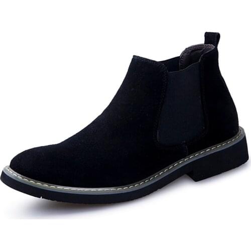JTaiJQing Men's Chelsea Boots