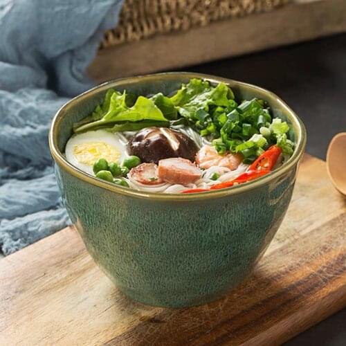 6“ Ramen Bowl Ceramic Noodles Bowl For Home Kitchen Vajilla Ramen Tableware Geschirr For Home Посуда 식기 Cuenco Tibetano