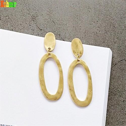 Kshmir Fashion earrings geometric metal earrings 2021 refined earrings, vintage exaggerated earrings gifts jewelry wholesale