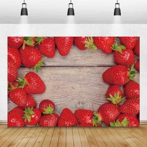 Laeacco Old Wooden Board Photography Backdrops For Food Strawberry Dessert Cake Portrait Grunge Backgrounds For Photo Studio