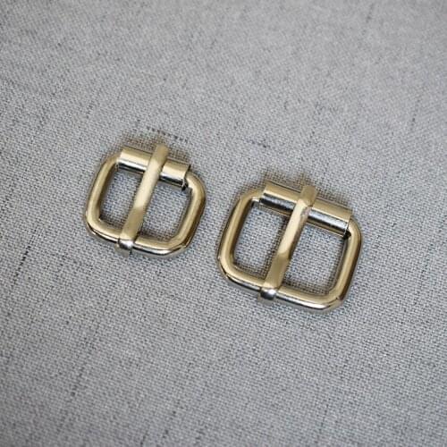 1 Pcs/Lot 15mm 20mm Metal Roller Pin Buckle Adjuster Clasp Purse Straps Belt Buckle For Bag Handbag Collar Sewing Accessories