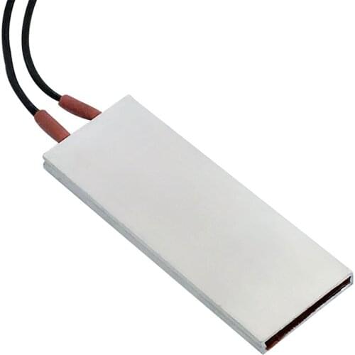 12V 24V 36V 48V 110V 220V PTC Heater Element Constant Thermostat Thermistor Air Electric Heating Sensor incubator Aluminum Shell