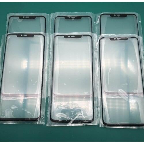 Original new edge glass For Huawei Mate 20 pro lcd dispaly touch screen front outer glass panel replacement repair