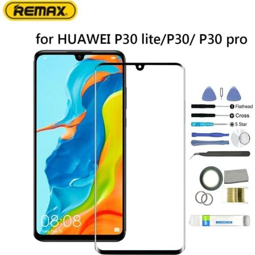 Original Super Amoled LCD for HUAWEI P30 lite/P30/ P30 pro Screen Protector Replace the front Glass Lens Repair