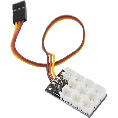 Light Group System Expansion Panel PH2.0 10 Channels For M24 Tamiya MFC-03 Module 1/14 RC Truck Scania Actros Volvo TRX4 SCX10