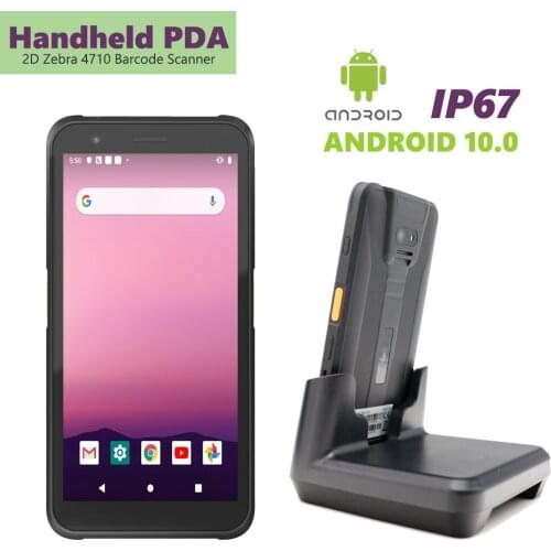 MSENCH 4G Handheld PDA Android 10.0 POS Terminal Touch Screen 2D Zebra Barcode Scanner Wireless WIFI BT GPS QR Code Reader