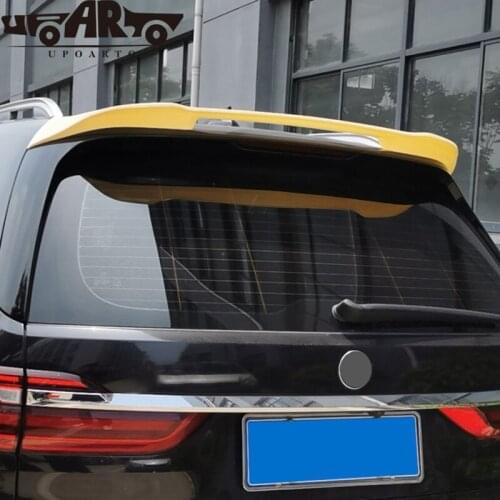 For BMW BMW X7 G07 2019+ high quality ABS Plastic Unpainted Color Rear Spoiler Wing Trunk Lid Cover Car Styling