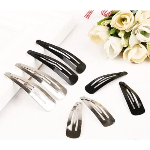 20pcs Metal 4 Styles Hair Accessories Hairpin Barrette Fitting Kid Child Hair Pins DIY Hair Jewelry Findings