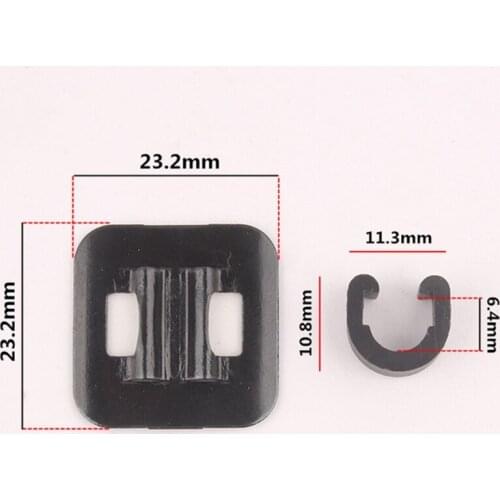 Aluminum Alloy Cable Tie Buckle Hook Clasp Replacement Organizer Scooter Part