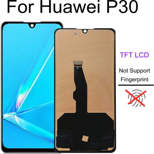 6.1" TFT LCD For Huawei P30 LCD Display Touch Screen Assembly Replacement For Huawei P30 LCD Display ELE-L09 ELE-L29 LCD Display