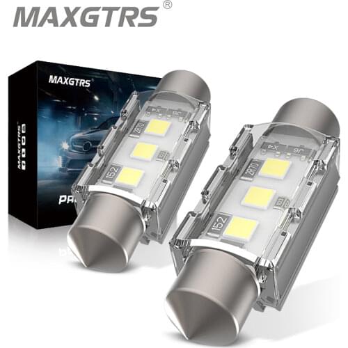 5Pcs/lot C5W Festoon CANBUS 31/36/39/41mm 5730 LED Smd Interior White LED Dome Reading Light Roof Bulbs Light Sourcing
