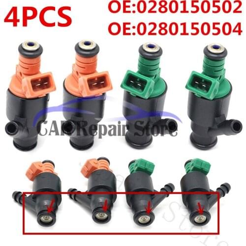 4Pcs Car Accessories Fuel Injector For 1995-2002 Kia Sportage 2.0 OEM 0280150502 ,0280150504 New