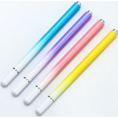 5pcs/lot Gradient Colorful Universal Capacitive Stylus Digital Pen Tablet Compatible with Most Touchscreen Devices