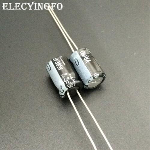 50pcs 2.2uF 385V NICHICON VR Series 8x12.5mm Miniature Sized 385V2.2uF Aluminum Electrolytic Capacitors