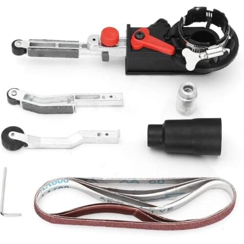 DIY Sander Sanding Belt Adapter Convert M10 For 4'' Electric Angle Grinder Tool