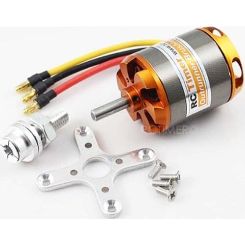 RCTimer 3548 1100KV 900KV 790KV Outrunner Brushless Motor 5.0mm Shaft 70A ESC for DIY RC Multi-Rotor Quadcopter Helicopter