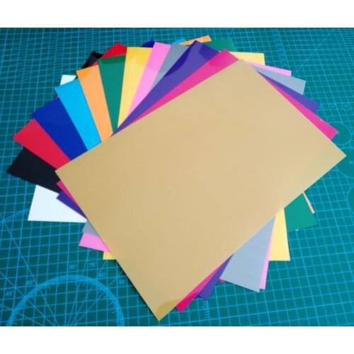 Free shipping 10 sheet 25cmx100cm PVC Heat Transfer Vinyl Heat Press Machine T-shirt Iron On HTV Printing