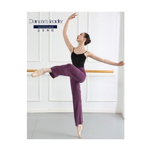 Ballet Dance Pants Womens Summer Thin New Loose Straight-leg Dance Pants Classical Dance Practice Pants Ballet Body Pants