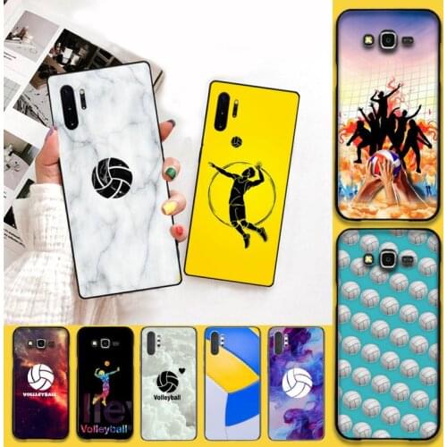 Volleyball Sports Phone Case For Samsung Galaxy Note20 ultra 7 8 9 10 Plus lite J7 J8 Plus 2018 Prime