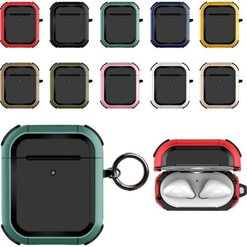 Case for Airpods 1 2 Cover Armor Heavy Duty Shockproof Cover For Apple AirPods Pro 2 Protector Case For Air Pods 2 1 Airpods 2nd