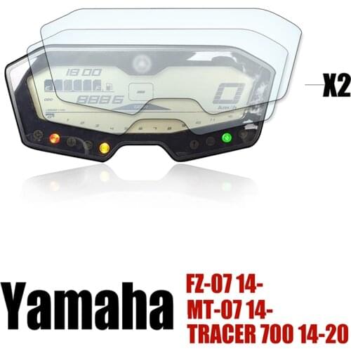For Yamaha FZ-07 MT-07 FZ MT 07 FZ07 MT07 Tracer 700 2014-2020 Cluster Scratch Instrument Speedometer Screen Protection Film