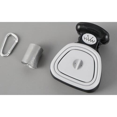 Pet Dog Poop Bag Dispenser Travel Foldable Pooper Scooper Poop Scoop Clean Animal Waste Picker Cleaning Tools Pet Products