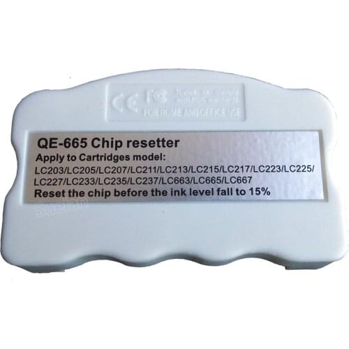 LC663 chip resetter for Brother LC665 667 LC233 235 237 for MFC-J2320 MFC-J2720 MFC-J5720DW MFC-J5320DW MFC-J4620DW DCP-J4120DW