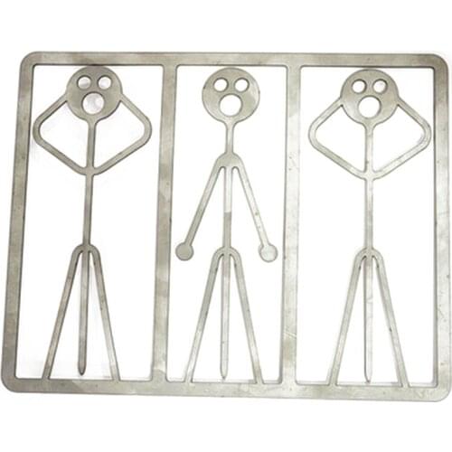 R2JC Metal Barbecue Tool Funny Hot Dog Rack Grill Holder Cooker Campfire Skewer Stick