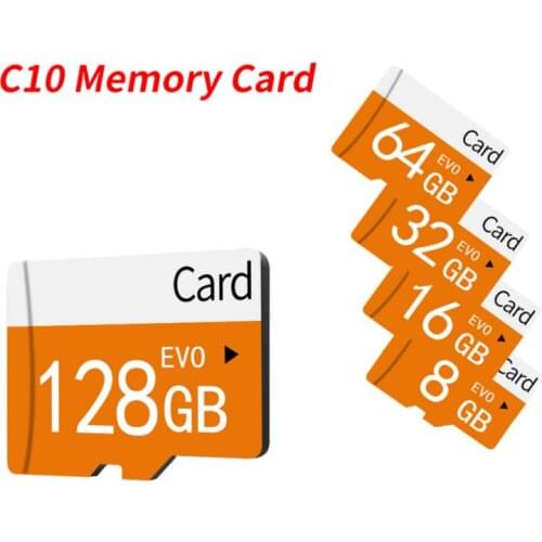 Orange 8GB 16GB 32GB 64GB 128GB micro Flash TF Memory Card Class 10 Micro Card Phone Camera Accessories Extend Memory Card