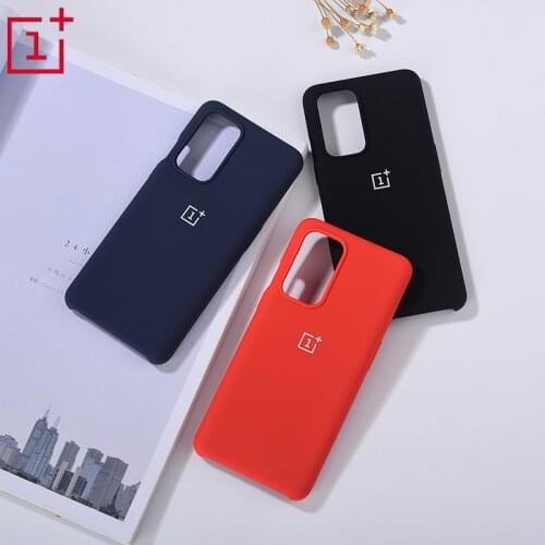 Original Oneplus 9 Liquid Silicon Case Silky Soft-Touch Full Protectiver Shockproof Phone Shell For One Plus 1+ 9 With Logo