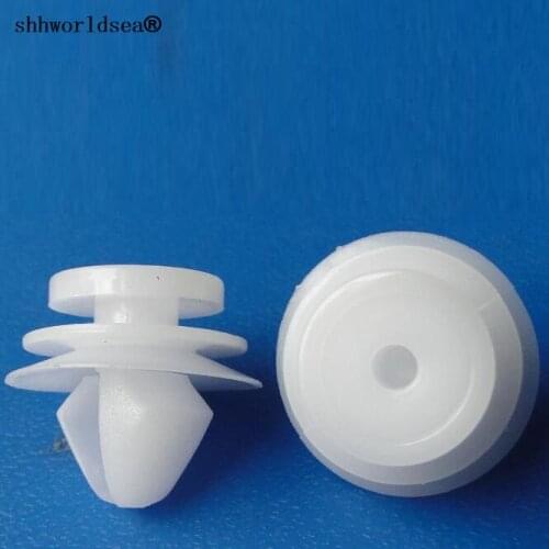 Shhworldsea POM White Door Panel Retainer clip auto plastic rivet car fastener clip for Land Rover LR028939