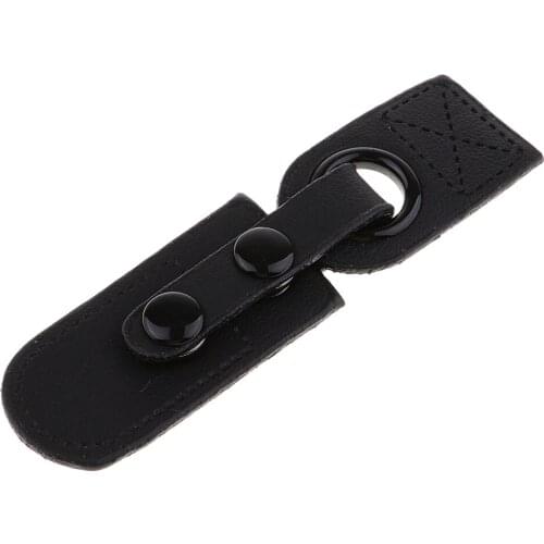 1 Pair PU Leather with Metal Hook Buttons, Coat Fastener for Clothes Duffle Sewing Accessories