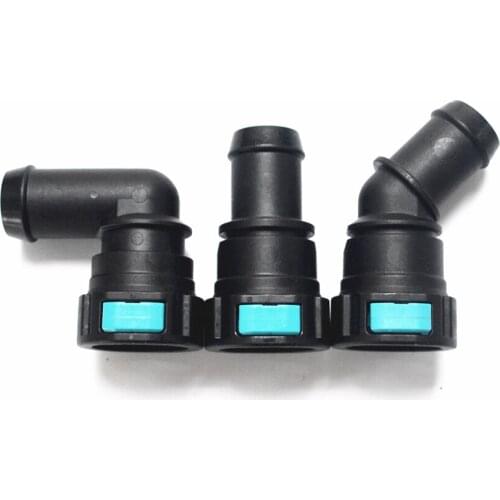 Auto fuel plastic quick connect fitting 18.9mm Large diameter hose adapter female quick connector