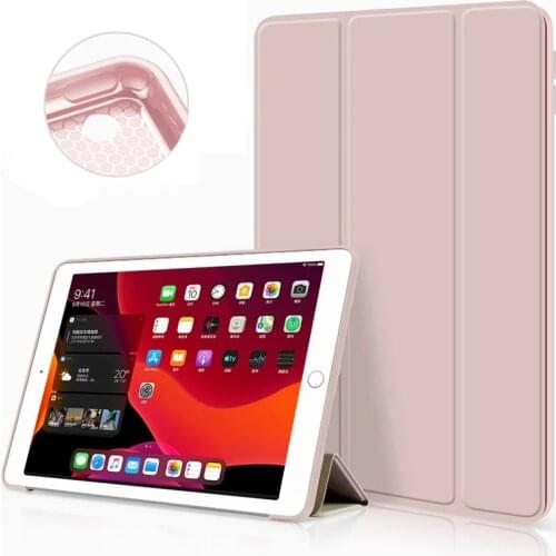 PU Leather Silicone Case For iPad 2 3 4 Mini 5 4 3 2 Funda For iPad Pro 11 2020 9.7 6th 5th 10.2 7th Case For iPad 8th 2020 Case