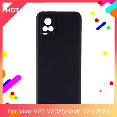V20 V2025 Case Matte Soft Silicone TPU Back Cover For Vivo V20 2021 Vivo V20 V2025 Phone Case Slim shockproof