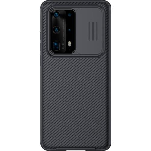 NILLKIN for Huawei P40 Pro+ Cover Phone Case,Camera Protection Slide Protect Cover Lens Protection Case for Huawei P40 Pro Plus
