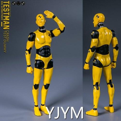 DAMTOYS DPS02 1/12 DPS02 Testman Crash Test Dummy 6" Action Toy Doll IN STOCK