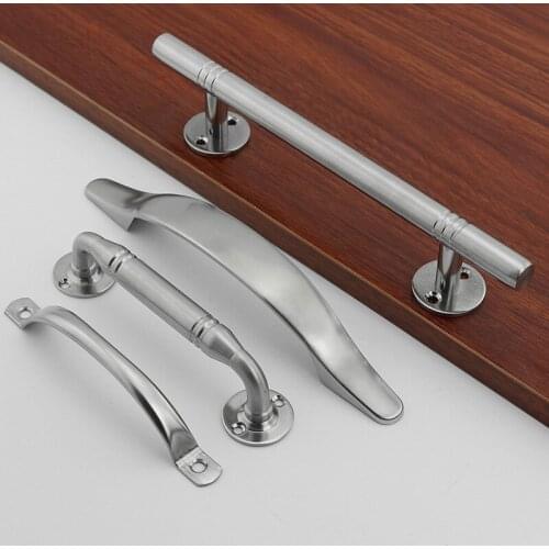 Door Knobs and Handles Stainless Steel Kitchen Door Cabinet Handle Pull Knob Cabinet Knobs Handle Cupboard Drawer