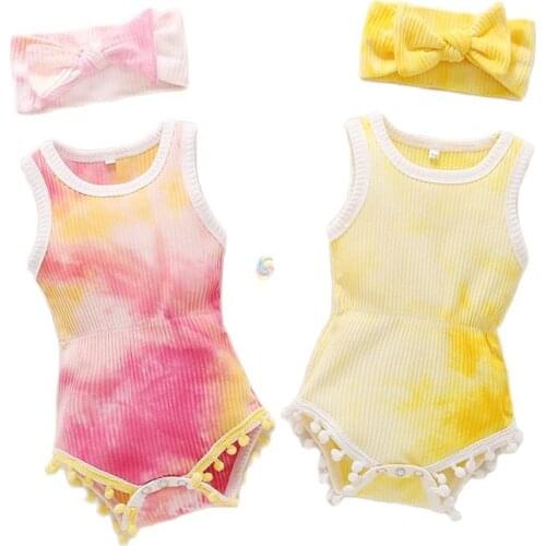 Kaiya Angel Summer Cute Baby Girl Clothes Casual Cotton Bodysuits Newborn Baby Clothes Jumper Girl Romper 5pcs/lot MQRTS-PF2012