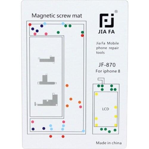 Magnetic Screws Mat for iPhone 8