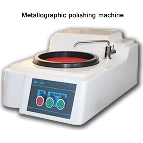 Metallographic grinding and polishing machine Two-stage fixed-speed metallographic experiment grinding and polishing machine