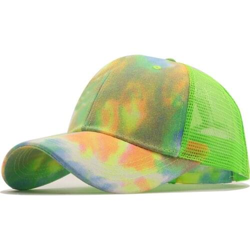 Fashion Graffiti printing Mesh Baseball Cap Outdoor cotton Shade Hat men women Summer Caps adjustable Leisure hats