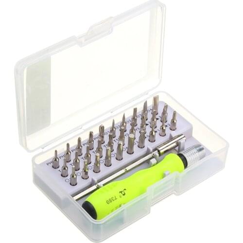 32 in 1 Precision Screwdriver Set Magnetic Screwdriver Set Phone Mobile iPad Camera Maintenance Tool Phillips Slotted Torx Hex